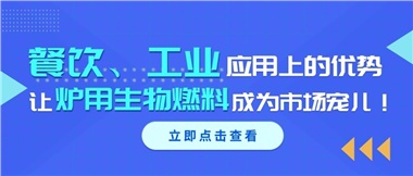 餐飲、工業(yè)應(yīng)用上的優(yōu)勢(shì)，讓爐用生物燃料成為市場(chǎng)寵兒！